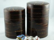 Japanese Cherry Wood Tea Tin 